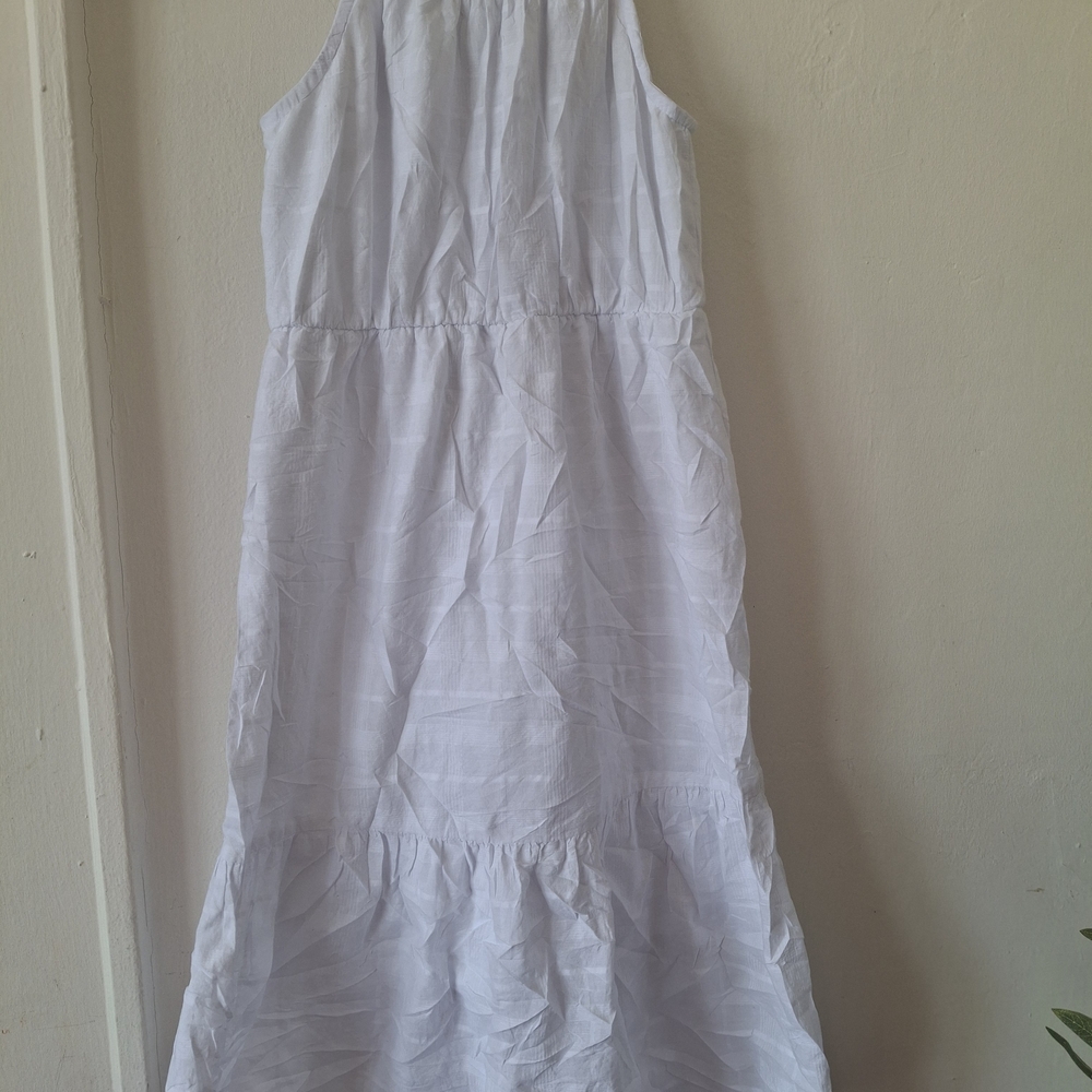 wonder nation White Tiered Maxi Dress